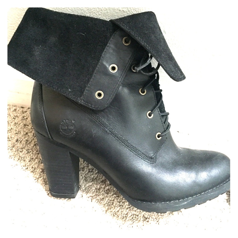 Timberland Stratham Heights fold over Booties